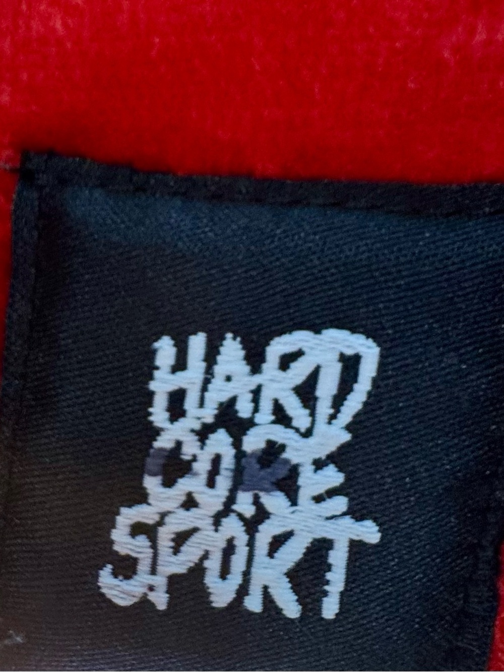 Red Graphic thick, Plush Beach Towel by Hard Core Sport - Picture 2 of 3